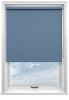 Trapani (Blackout), Denim - Roller Blind